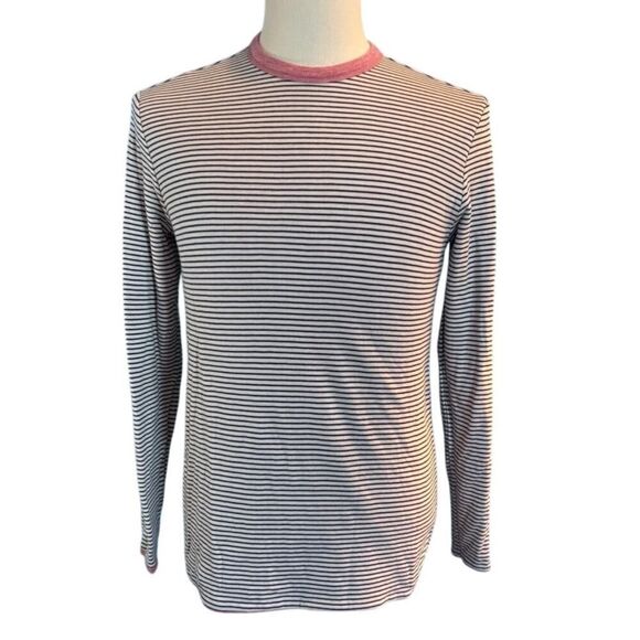 NWOT Made in PERu FAHERTY Reversible L/S Shirt SOFT!!! Pima Cotton Modal XS UNI - Picture 1 of 8